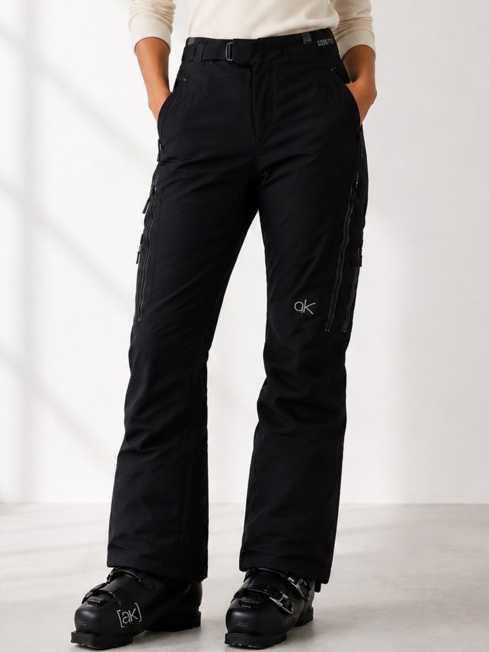 Burton AK Gore-Tex 3L Static Snow Ski Pants Women’s Small Black Waterproof